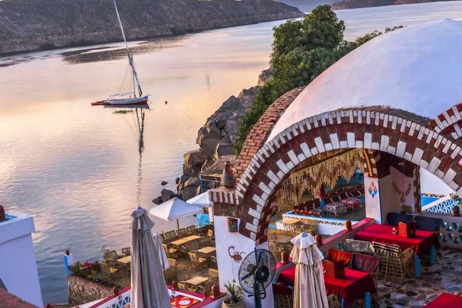 Felucca sunset experience with Nubian dinner from Aswan