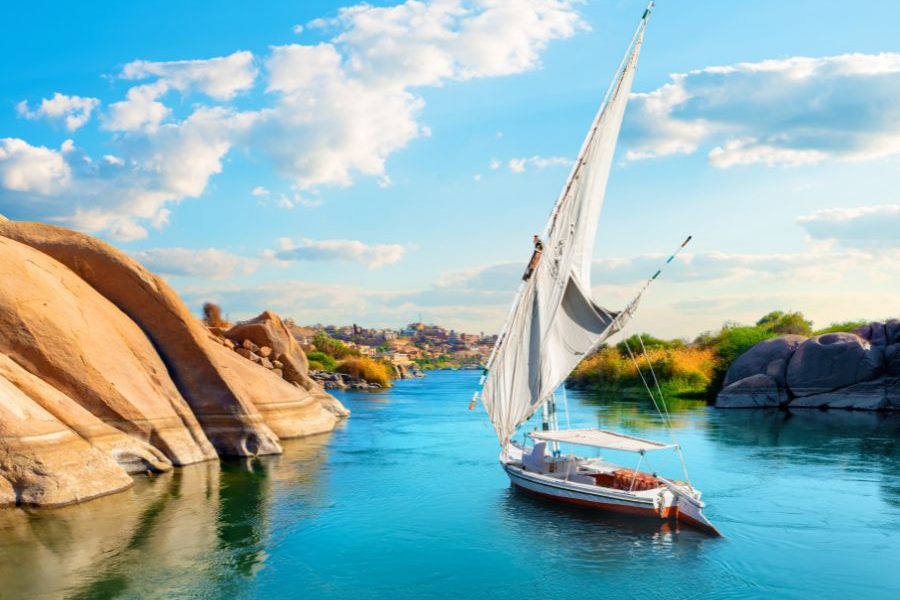 Tour of Aswan with felucca experience